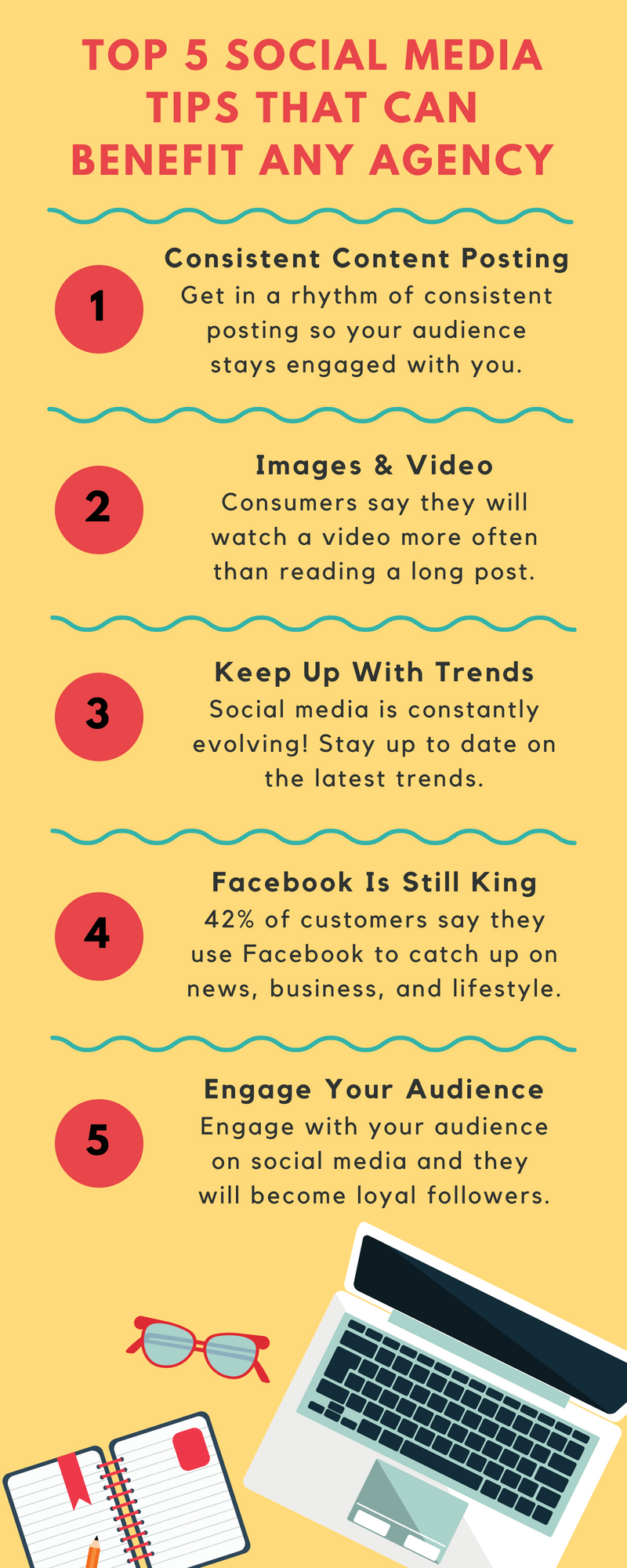 Top 5 Social Media Tips!